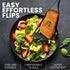Zulay Kitchen Premium Fish Spatula: Stainless Steel Slotted Turner, Non-Stick & Easy to Clean, Perfect for Cooking