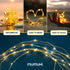 MUMUXI Battery Operated LED Fairy Lights, 16 Pack, 10ft Warm White, Indoor Outdoor Usage