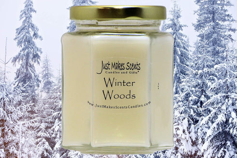 Christmas Candle Variety Pack - Hand Poured Blended Soy Candles (Christmas Tree, Winter Woods, Christmas Hearth)