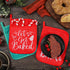 10 Pcs Christmas Pot Holders with Pocket, Heat Resistant Oven Mitts, Red & Green, for Kitchen Baking