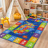 BEQHUASE Kids Rugs, 32"x60" ABC Play Mats Educational Learning Carpet, Non Slip