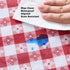 Newbridge 60 x 84 Inch Oval Vinyl Tablecloth - Bistro Tavern Check, Indoor Outdoor Cover for Picnic, Barbecue