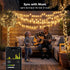 66FT 200 Dimmable BrizLabs Smart Christmas Lights, LED Christmas Lights App/Voice Control, Multiple Modes Warm White