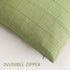 Set 1 Room,1220 Inch,Light Foindtower of Decorative Linen Check Throw Pillow Cover Neutral Farmhouse Lumbar Cushion