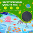 4x5 Safe(40"x60") Baby Play Mat for Floor, FT Non-Slip Nursery ABC Rug, Extra Thick Large Area Kids Rugs, Kids Mat