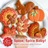 Thanksgiving Turkey Cookie Cutter, 3.75" Made in USA by Ann Clark