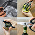 CANARY Japanese Kitchen Scissors, Heavy Duty 8.2", Dishwasher Safe, Sharp Serrated Stainless Steel, Black