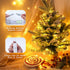 8 16ft Fairy Lights Battery Operated - Rechargeable String Lights for Bedroom Dorm - LED Decorative Twinkle Light