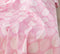 MEJU Leaf Pink Kids Young Girls Muslin Lightweight Blanket for Bed Sofa Couch