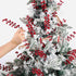 36 Pack 8.5 Inch zjlmit Christmas Tree Decorations Artificial Red Berry Stems Christmas Berry Picks with Holly Berries