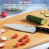 T-fal Ice Force German Stainless Steel Bread Knife, 8 Inch, High Cutting Precision, Ultra Sharp Blades