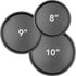 Non-Stick Round Cake Pans & Cookie Sheets Set - 3-Piece Bakeware Set (8-inch, 9-inch, 10-inch)