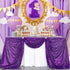 B-COOL Sequin Tablecloths, Purple Glitter Mermaid Table Cloths for Halloween Parties, 50x50inch