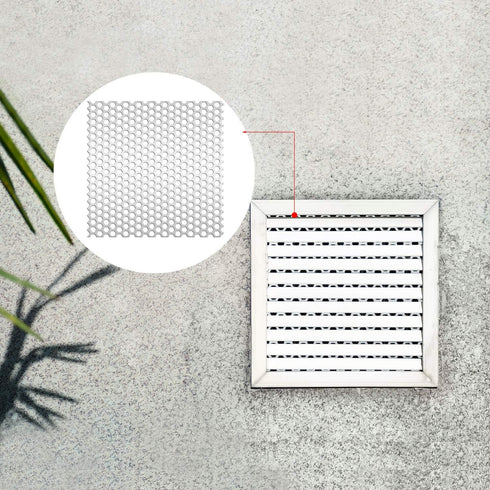 Sunshane 2 Pack Dryer Vent Screen Bird Guard Insert, Stop Birds Nesting in Bathroom Exhaust Vent