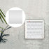Sunshane 2 Pack Dryer Vent Screen Bird Guard Insert, Stop Birds Nesting in Bathroom Exhaust Vent