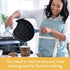 Ayesha Curry Enamel on Steel Bacon Grease Can, 4 Inch, Brown Container