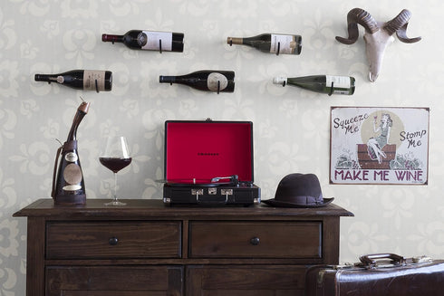 Rustic State Wall Mount Wine Bottle Holder Rack - Custom Hook Design for All Adult Beverages, Set of 3