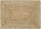 The Home Talk Jute Accent Indoor Rug 2'x3' Eco-Friendly Handcrafted Rustic or Boho Style Floormat