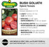 19.3 oz., 4-Pack Bonnie Plants Bush Goliath Tomato, Live Plant