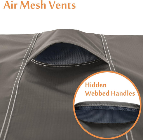 Jeacent Central Air Conditioner Covers for Outside Units - AC Covers 24x24x22 inches