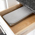 All-Clad Premium Reversible Dish Drying Mat - 16" x 28" Ultra-Absorbent, Long-Lasting, Titanium, 1 Pack