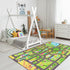 Sorbus Car Mat - City Road Washable Rug for Kids, Car Carpet, Floor Play Mats, Easy to Clean Washable Rugs for Safe
