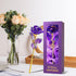Childom Birthday Gifts for Women - Christmas Purple Rose Gifts for Her Mom, Sweet Artificial Flower for Wife, Grandma