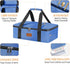 Insulated Casserole Carrier, Thermal Bag for Hot & Cold Food Transport, Fits 9x13 Casserole Dish (Navy Blue)