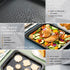Baking Sheets, Small Nonstick Carbon Steel Cookie Trays, Bakeware Set, 2-Pack, 9.45 x 7.09 Inch