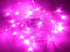 Karlling Battery Operated Fairy Lights, Romantic Pink Glow 40 LED String Lights for