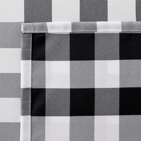 Hiasan 60 x 120 Inch Checkered Tablecloth Rectangle - Stain Resistant, Spillproof Gingham Table Cloth for Outdoor