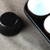 Foil Cupcake Liners Standard Black Baking Cups, 200 Pack