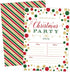 Christmas Party Invitation - Your Main Event Prints - Holiday Party Invitations - 20 Fill-In Invitations and Envelopes