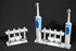 Oralb Stainless Steel Electric Toothbrush Head Holder, Compatible with Braun, Sonicare, Waterpik, Adhesive