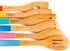 BergHOFF Bamboo 6Pc Utensil Set, Multi-Color, 12" with Hanging Loop
