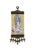 Religious Icon – Our Lady of Guadalupe - Holy Virgin Mary Wall Hanging Tapestry Art Decor - 11 x 4 inch