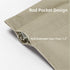 Window Valance Curtain for Kitchen, Bathroom, Living Room, Blackout Treatment, 54 x 18 Inches, 1 Panel