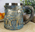 Ebros 12oz Animal Totem Spirit Safari Elephant And Calf Family Mug - Rustic Textured Tree Bark Design