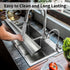 30" Mount Walker Upgrade Stainless Steel Stove Top Shelf, Magnetic Shelf for Kitchen, Over The Stove Spice Rack