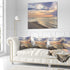 Designart Calm Sunset in Thailand Beach' Landscape Printed Throw Cushion Pillow Cover for Living Room, Sofa 18" x 18" by Designart