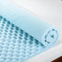 Best Price Mattress 1.5 Inch Egg Crate Memory Foam, Cooling Gel Infusion, Queen Mattress Topper, Blue
