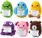 JOYIN 6 Pcs Crochet Positive Animals with Positive Messages, Emotional Support Stuffed
