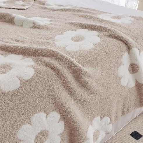 50x60 Cozy NIDITW Sunflower Fleece Throw Blanket Ultra Soft Microfiber Knit Blanket for Couch Sofa Bed Lightweight