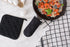 DII Basic Terry Collection Quilted 100% Cotton, Black, Pan Handle, 3 Piece
