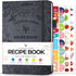 Legend Recipe Book – Blank Family Cookbook to Write In Your Own Recipes – Hardcover, A5, 58 Recipes (Mystic Gray)