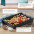 Chicago Metallic 16947 Professional Gray Roast Pan with Non-Stick Rack, 13-Inch by 9-Inch