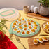 Crafted Containers 22-Count Deviled Egg Carrier with Lid & Handles, Portable Tray, Dishwasher-Safe Green