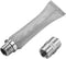 6-inch Bazooka Screen Boil Screen with Pipe Fitting - Reusable Stainless Steel 304 Beer Filter Tube for Home Brewing