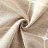 20x64 Inch SIELUNO Rustic Farmhouse Rectangle Coffee Table Cover - Cotton Linen Waterproof Cloth With Pockets