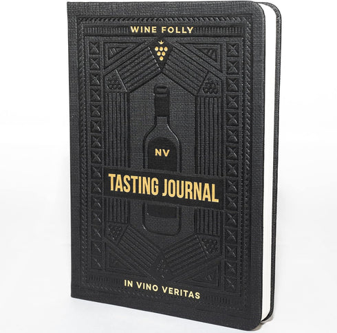 Wine Folly Wine Tasting Journal – Guided Notebook for Wine Notes (B6, 5"x7") with 4-Step Tasting Method